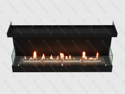 Встроенный биокамин Lux Fire Фронтальный 1040 S