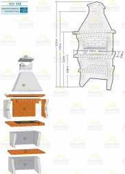 Печь-барбекю Ref - 112