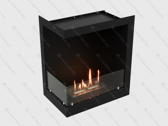 Встроенный биокамин Lux Fire Угловой 555 М (левый угол)