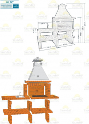 Печь-барбекю Ref - 127