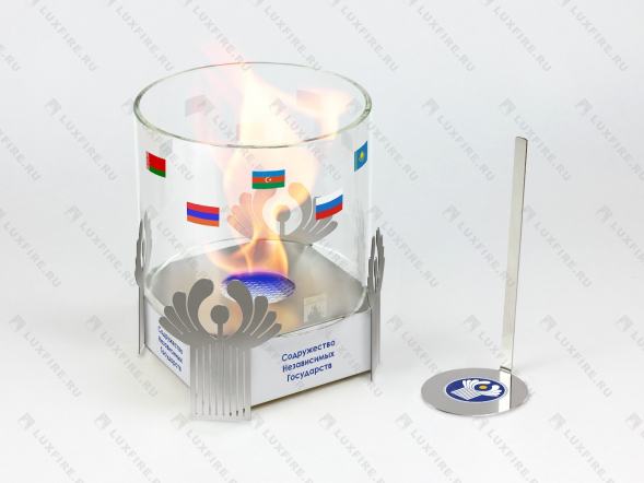 Настольный биокамин Lux Fire Серия 2 М