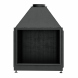 Открытая каминная топка FLAT 100/80