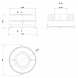 Комплект бетонных теплоаккумулирующих дисков d-150мм (4 шт., 2 слоя, V1)