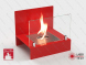 Настольный биокамин Lux Fire &amp;quot;Афиша&amp;quot; М (красный)