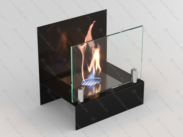 Настольный биокамин Lux Fire &amp;quot;Афиша&amp;quot; S (черный)