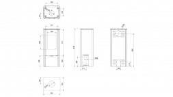 KOZA/ENYO печь-камин