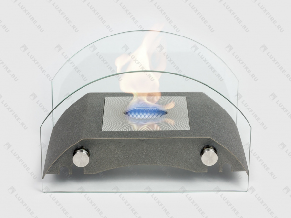 Настольный биокамин Lux Fire &amp;quot;Мост&amp;quot; S (бронза)